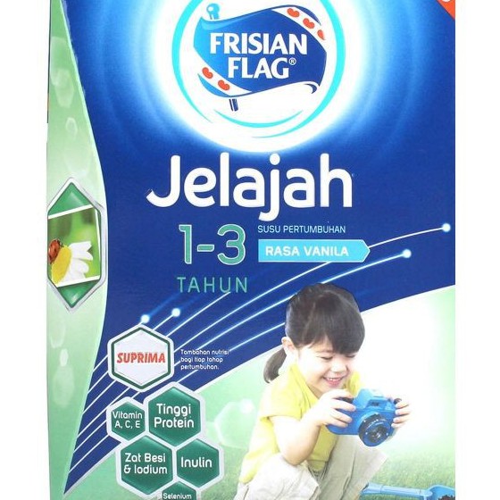 FRISIAN FLAG 123 JELAJAH Vanila 800GR/ SUSU BENDERA ...