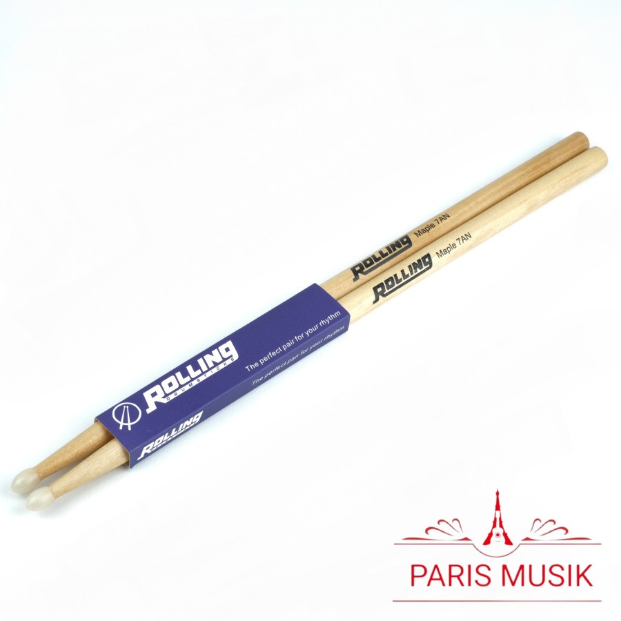 Stick Drum ROLLING Maple Nylon Tip 7AN Original