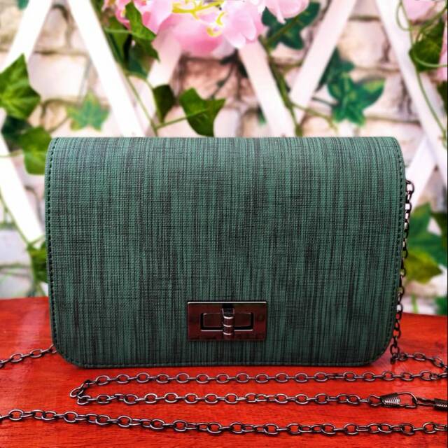 Tas cantik wanita tali rantai