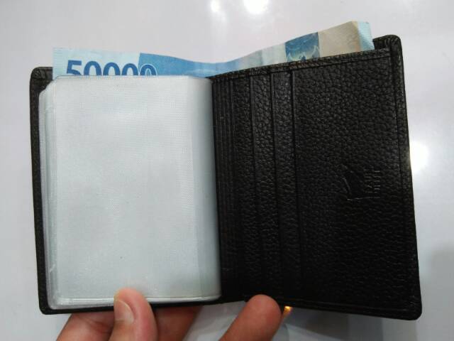 Dompet kartu braunbuffel kulit asli 677