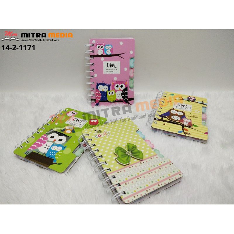 

BUKU BLOCKNOTE A6 KARAKTER LUCU UNIK