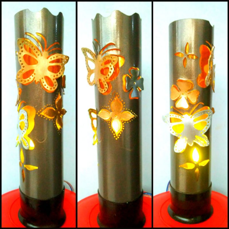 Lampu Hias Motif "KUPU-KUPU" | Lampu PVC