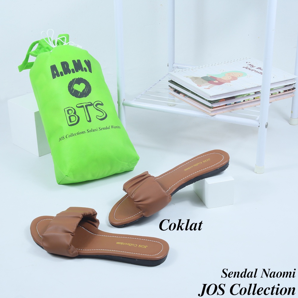 Sendal Selop Wanita Terbaru - Naomi by JOS Collection