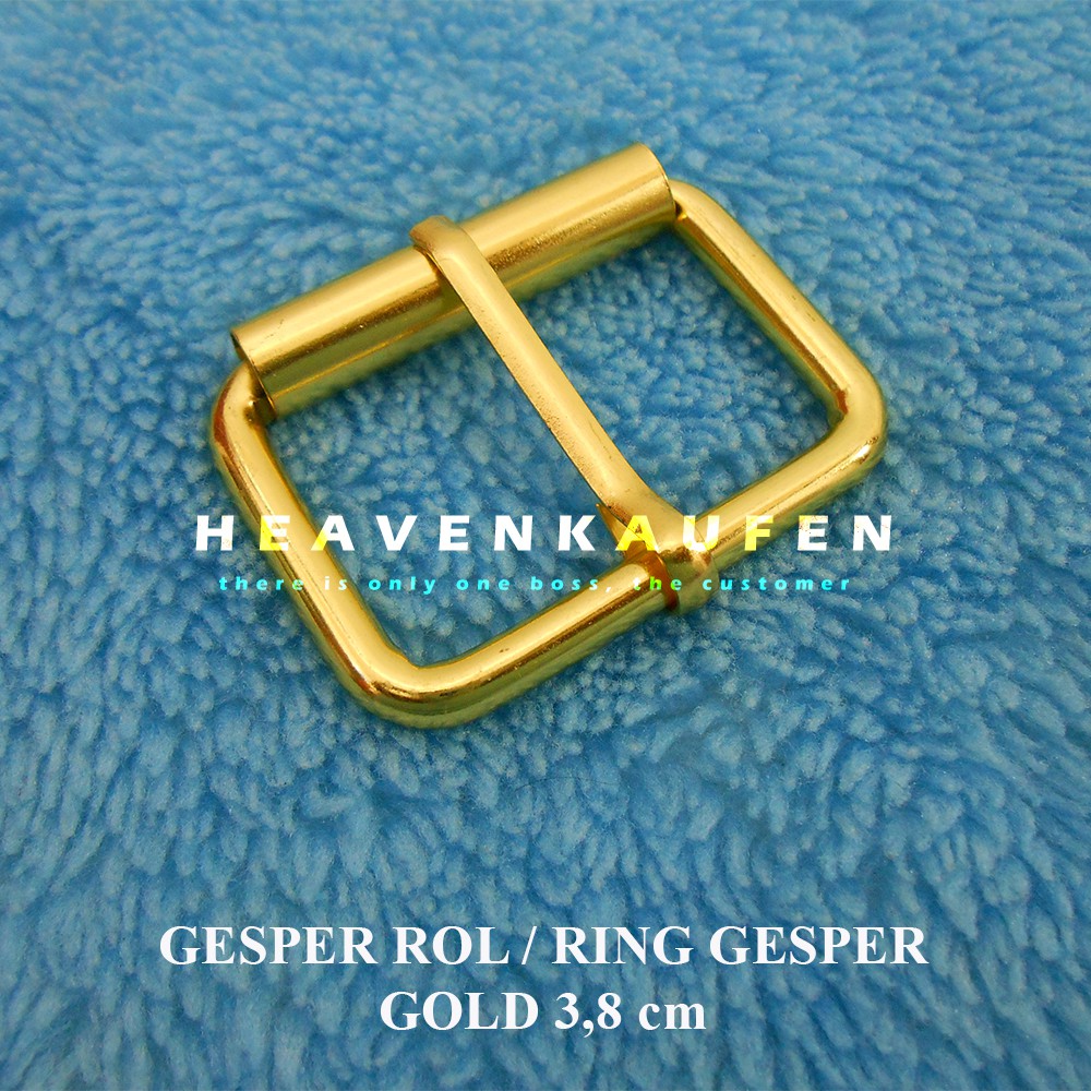 Gesper Rol / Ring Gesper Tas Gold Emas 3,8 cm