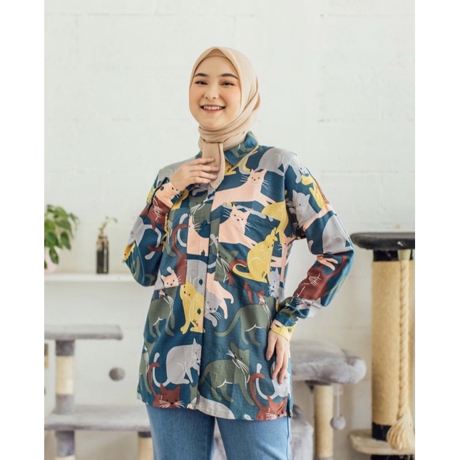 Geulis Mittens Top-Prussian M