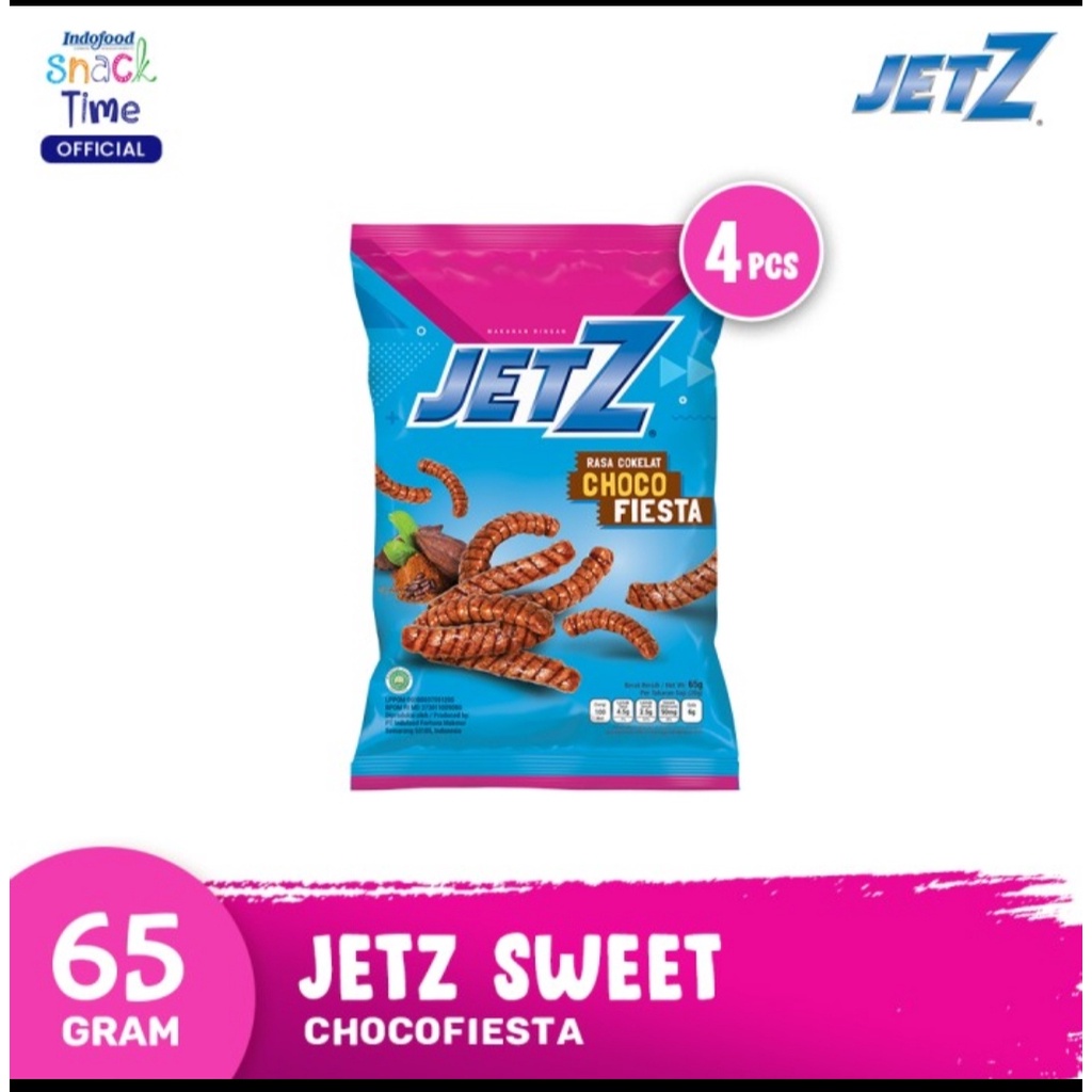 

4 x JetZ Sweet Chocofiesta 65 Gr