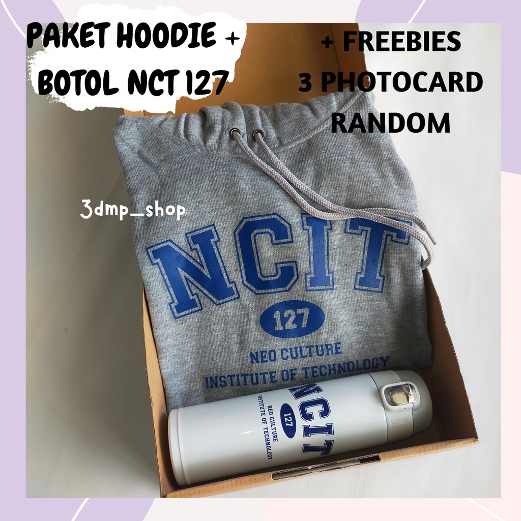 PAKET HOODIE + BOTOL TERMOS NCIT 127