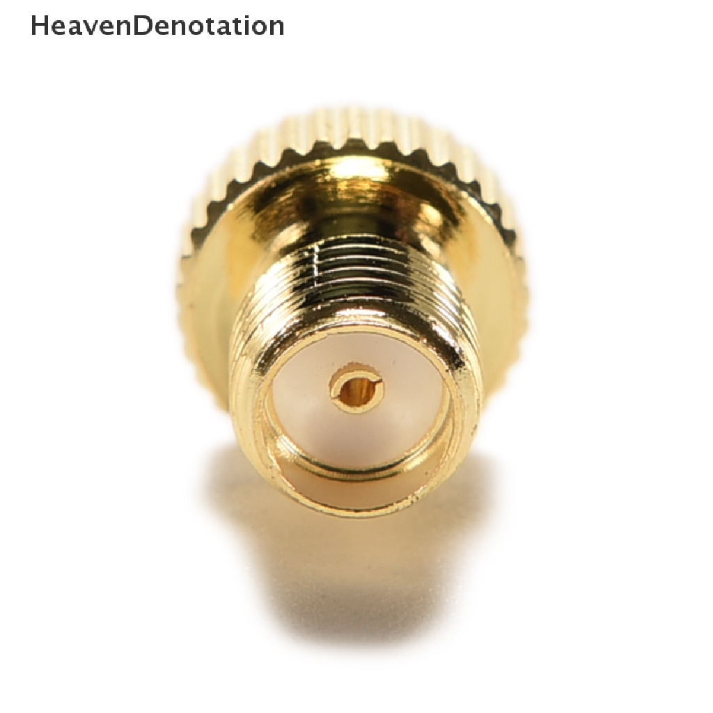 1 Pc Adapter Ts9 Male Plug Ke Sma Female Jack Rf Konektor Lurus Lapis Emas