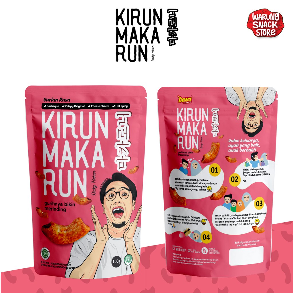 

(TERLARIS) Makaroni "Kirun Makarun" All varian rasa