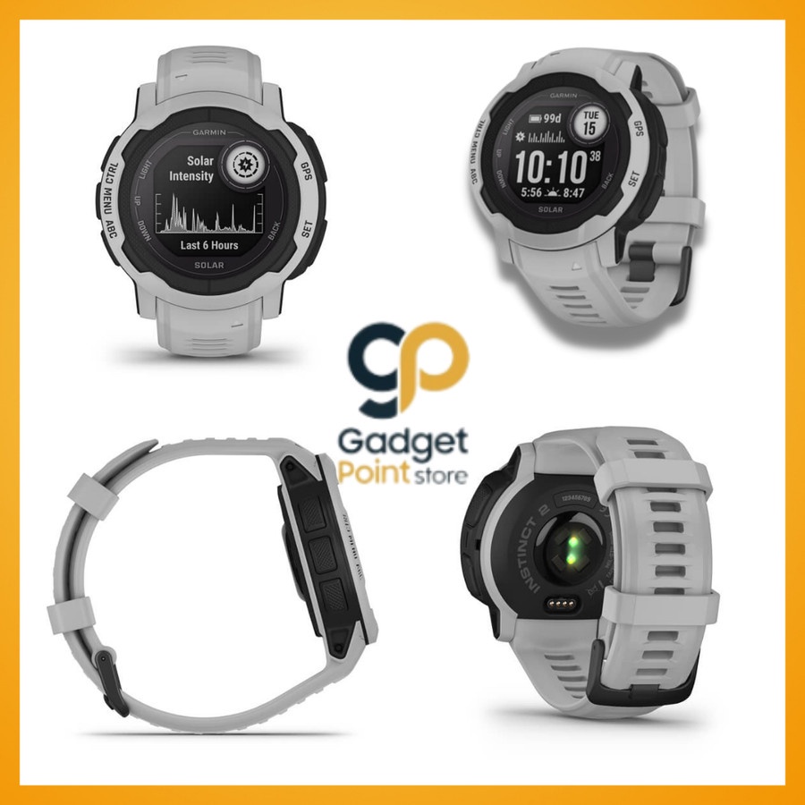 Sport Watch | Smart Watch Garmin Instinct 2 Solar Mist Gray SEA 45mm Solar edition - Garansi 2 Tahun