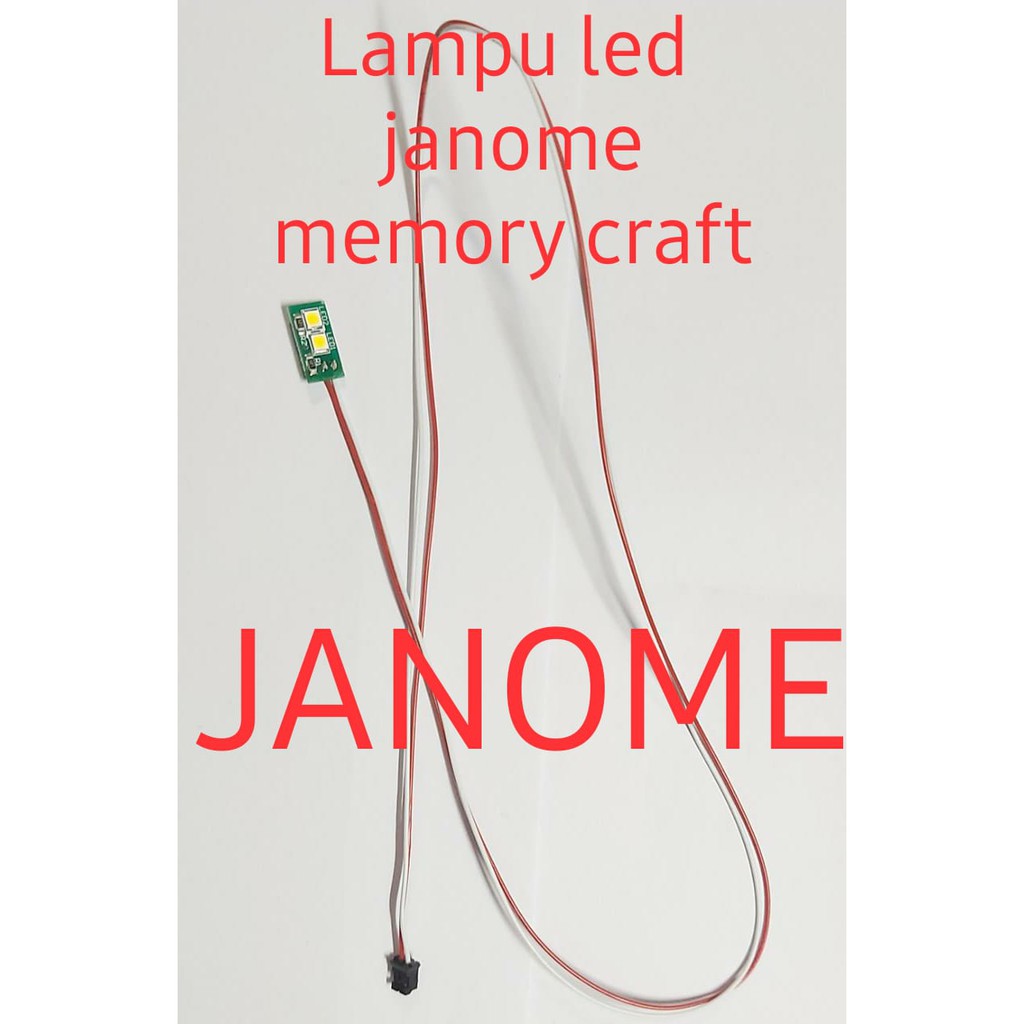 JANOME GENUINE PART lampu LED janome memory craft - 2 titik