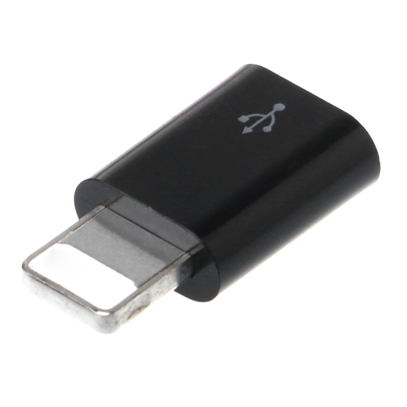 Cre Adapter Konverter Micro Usb Female Ke 8 Pin Male Untuk Apple Iphone 5 5s 6 6s 7 8plus X