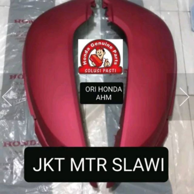 Body belakang new scoopy f1 esp 2018 - 2020 merah dop matte red ori honda ahm asli honda