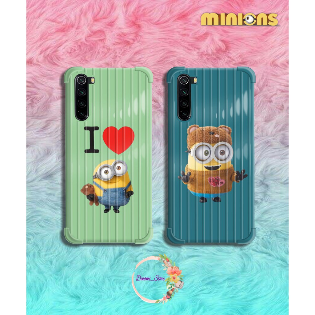 Softcase Minions Vivo Y91 Y17 Y12 Y15 Y93 Y95 Y81 Y83 Y71 Y53 V5 V7 Y30 Y50 V17 Y11 S1 Pro DST163