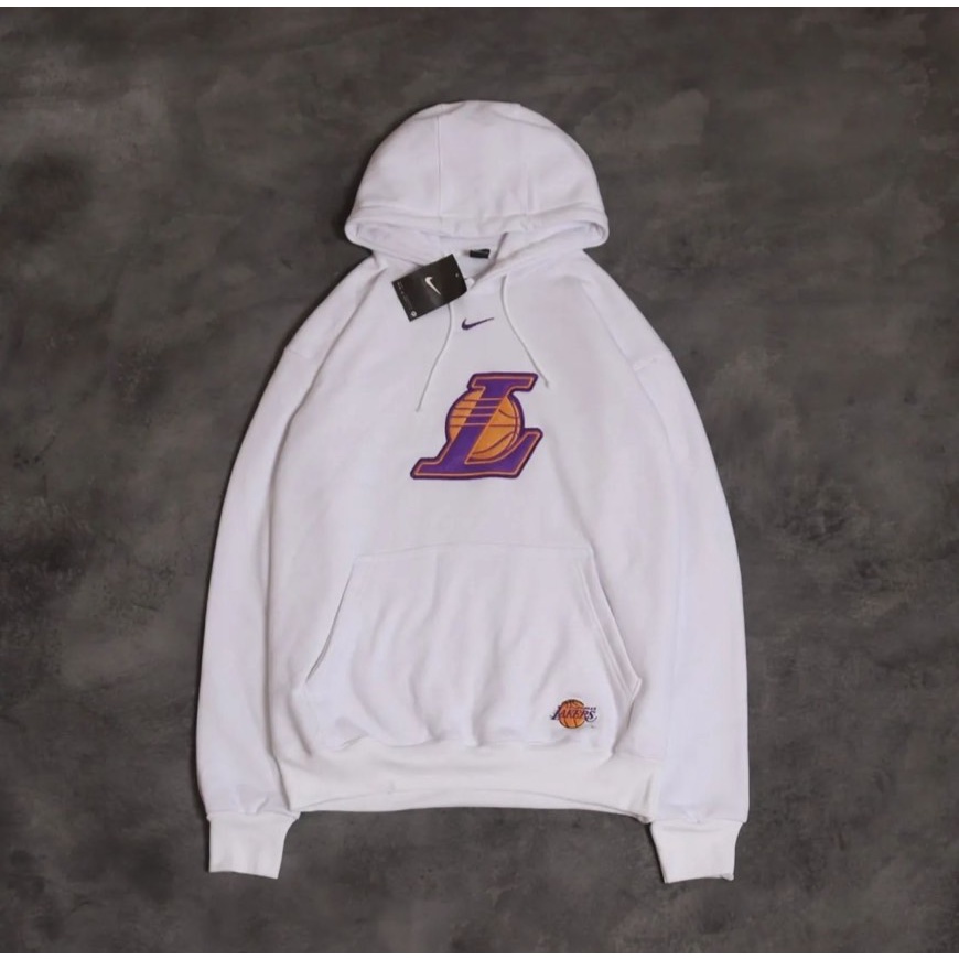 Lakers Mirorr Style Jaket Hoodie Jumper Sablon Unisex Pria - Wanita Size M - XL