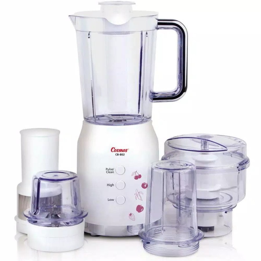 Blender Cosmos 4in1 CB-802P CB802P CB802 CB 802 P 1,2 Liter 1,2L Plastik Anti Pecah