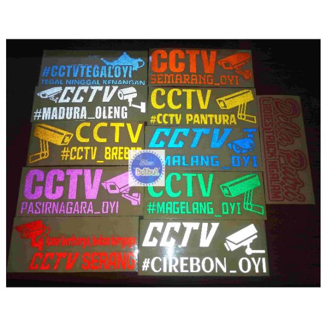 25+ Inspirasi Keren Logo Contoh Stiker Cctv Truk