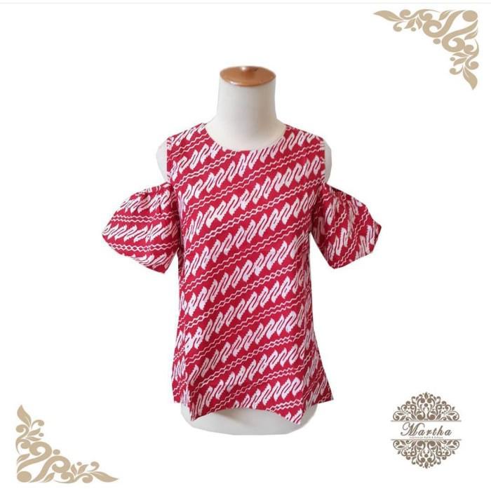 Atasan Batik Parang Merah