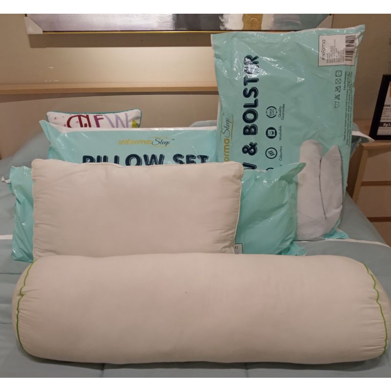 BANTAL GULING BY INFORMA/PILLOW BOLSTER/BANTAL MURAH INFORMA/BANTAL MURAH