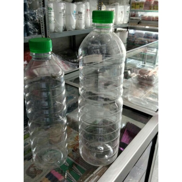 5 BOTOL PLASTIK BARU KEMASAN 1LITER