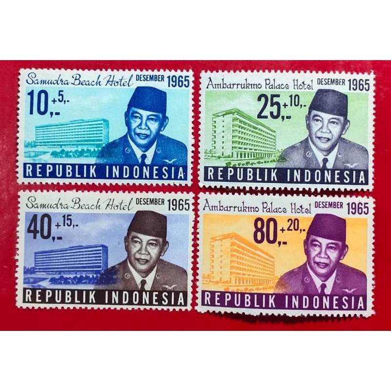 

Prangko Lawas RI Set Lengkap Hotel-Hotel Pariwisata Thn 1965
