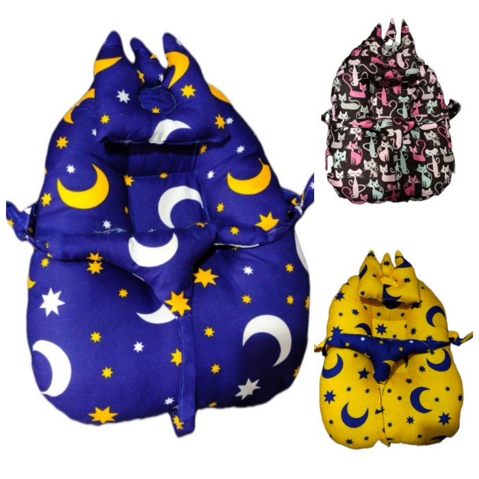 SOFA BAYI FULL KARAKTER BULAN BINTANG BIRU