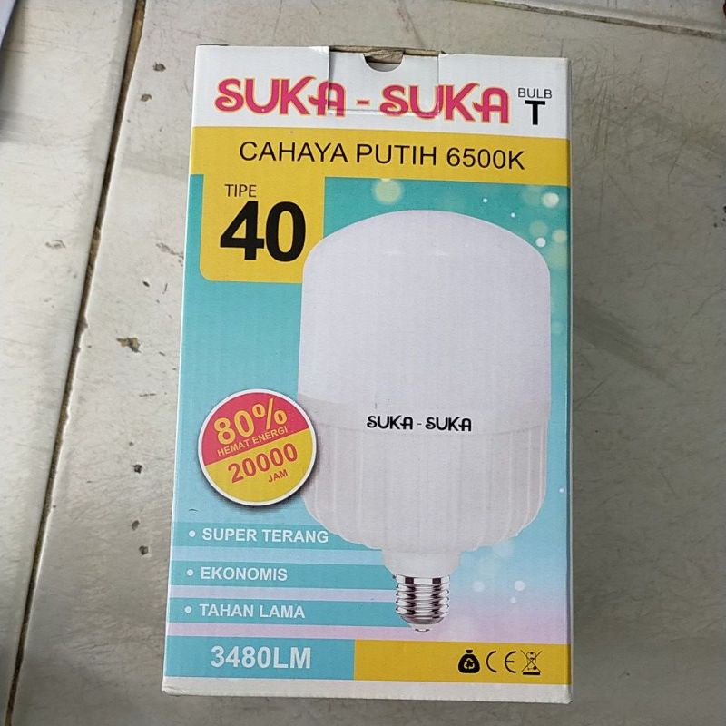 Lampu Led Suka Suka 40 watt/ Lampu Led Murah 40 watt