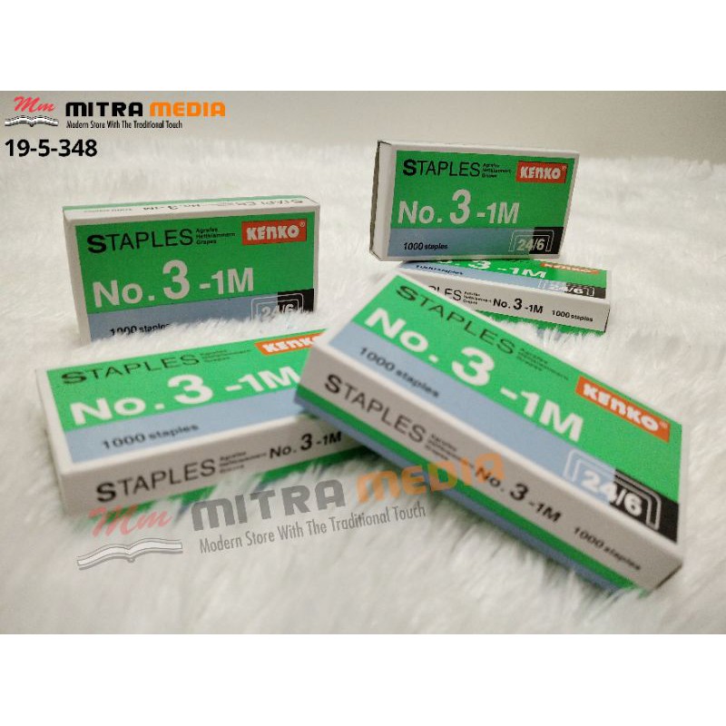 

ISI STAPLES NO 3 ECER ALAT TULIS ATK