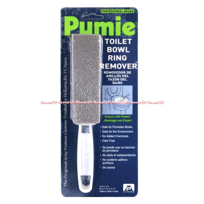 Pumie Toilet Bowl Ring Remover Pembersih Kerak Mangkuk Toilet Pembersih Kerak Pinggiran Wc Kloset Pumi Menghilangkan Noda Membandel Pu Mie Dengan Pegangan