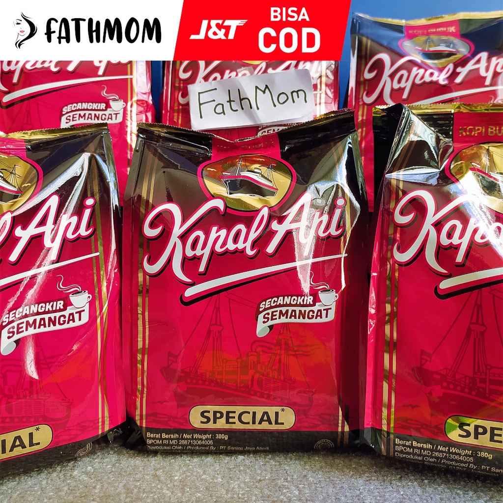 

KAPAL API Special Merah Kopi 380gr - SEMANGAT untuk INDONESIA