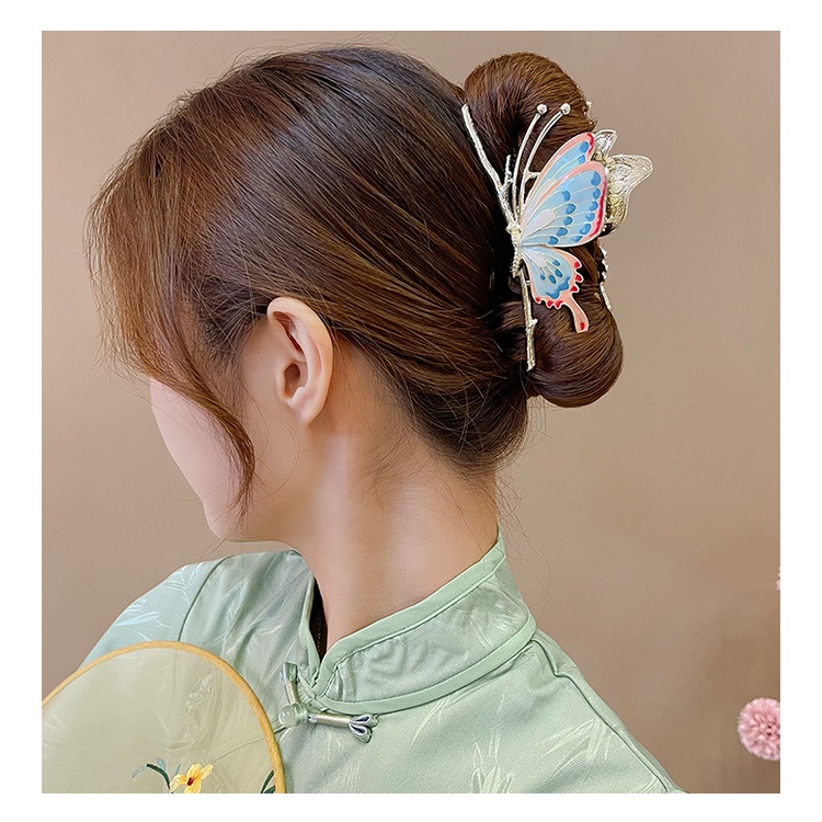 Jepit Rambut Model Butterfly Warna-Warni Untuk Wanita