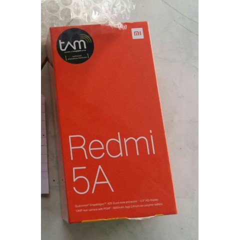 Xiaomi Redmi Note 5A RAM 2GB ROM 16 GB - Garansi Resmi TAM 1 Tahun - Abu-abu Muda
