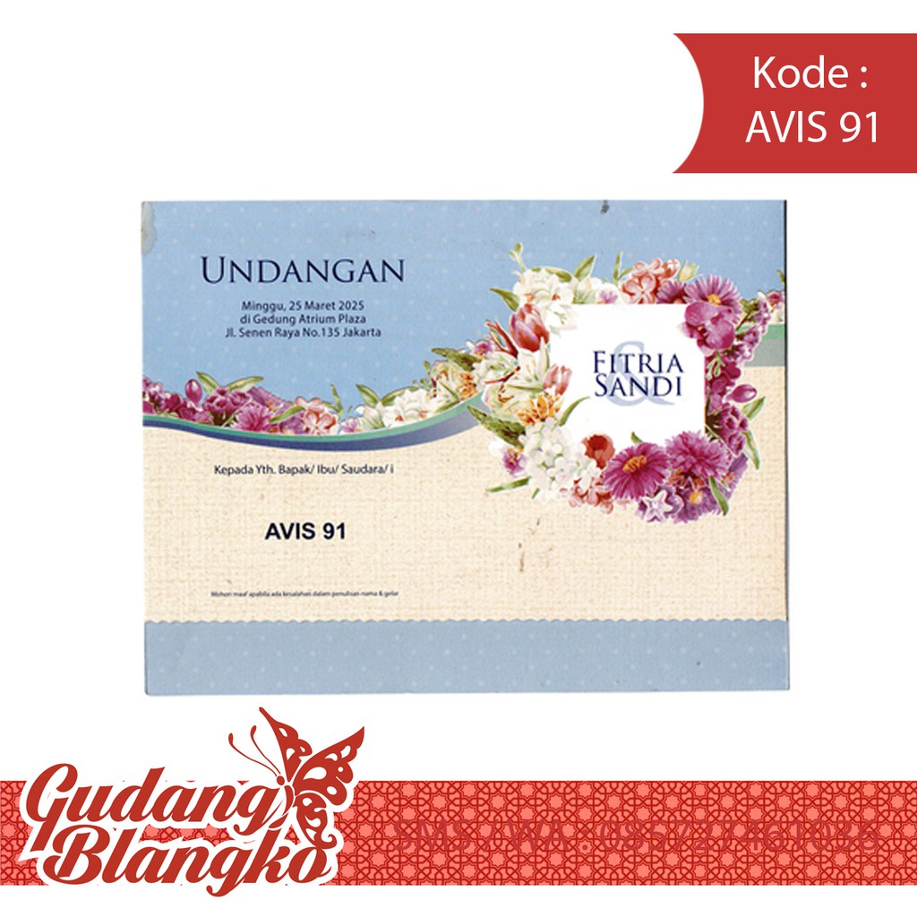 Blangko Undangan Avis 91 Isi 100 Harga Termurah Shopee Blangko Undangan Avis 91 Isi 100 Harga Termurah Shopee