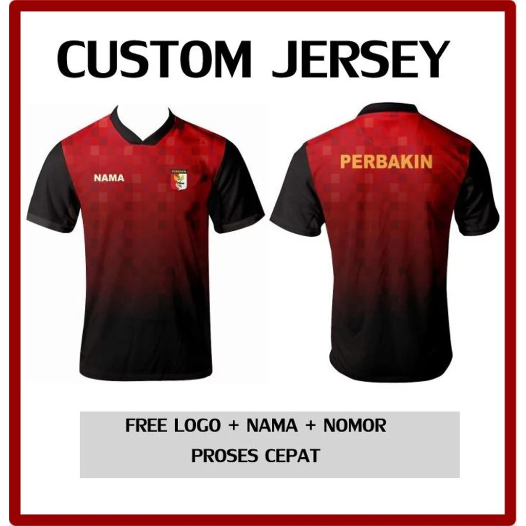 Baju Kaos Jersey Perbakin 342 Printing Custom - Jersey Perbakin Lengan Pendek