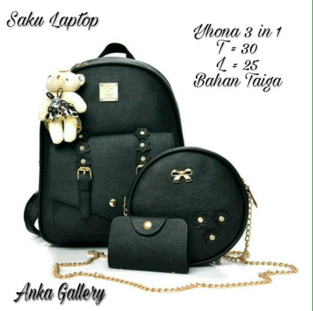 Backpack 3in1 /tas murah