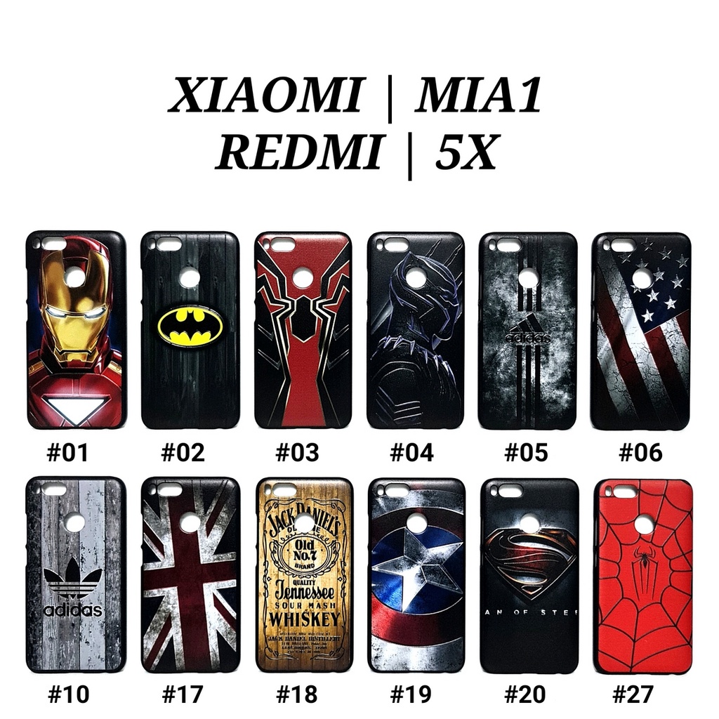 XIAOMI MI MAX 1 MI MAX 2 MI4I MI4C MIA1 MI 5X MIA2 MI 6X MIA3 MI CC9E MIA2 LITE MI 9T MI 9T PRO - MAN HARD CASE Marvel Super Hero