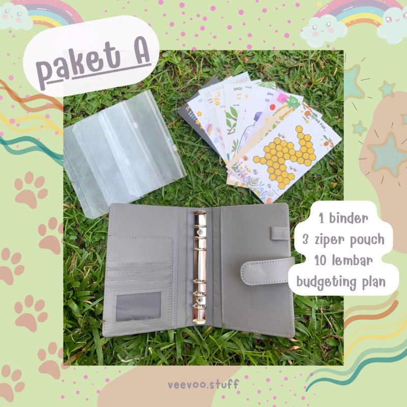 

PAKET BUDGETING PEMULA TERMURAH || paket binder keuangan