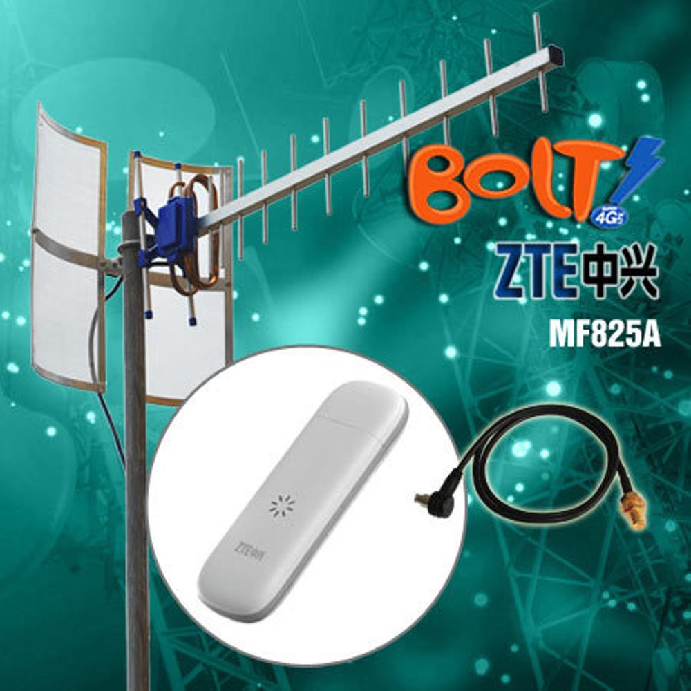 Antena modem ZTE MF825A (BOLT) Yagi Grid TXR185 + Pigtail