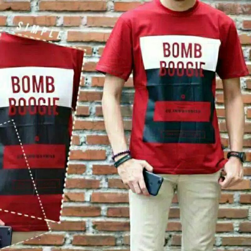 kaos boombogie original/kaos distro-5