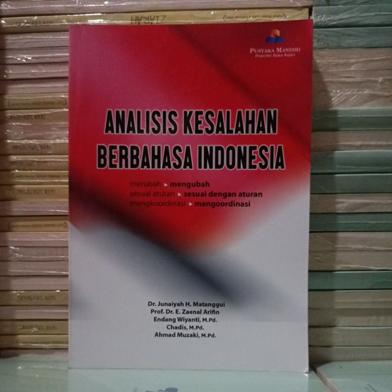 ANALISIS KESALAHAN BERBAHASA INDONESIA