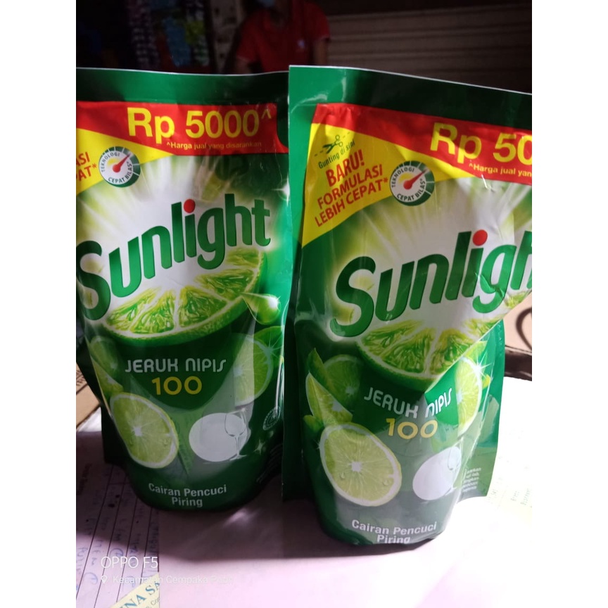 Sunlight Jeruk Nipis 200 ml Sedang