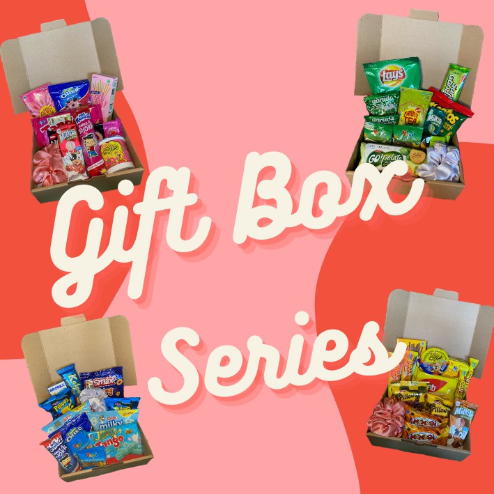 

Snack Box Hampers Makanan Ringan Ukuran Medium Free Scrunchie dan Bubblewrap
