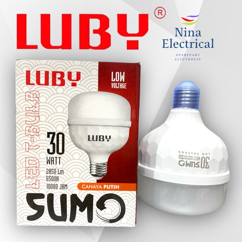 LAMPU LED LUBY SUMO 12W 16W 22W 30W 40W Cahaya Putih Terang