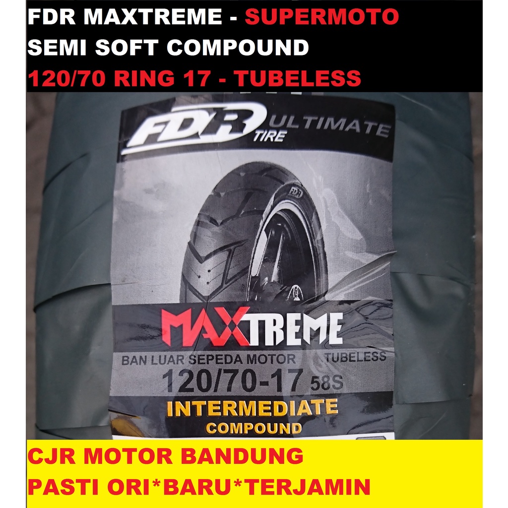 Ban FDR MAXTREME 120/70 ring 17 Dual Purpose Semi Soft Semi Trail