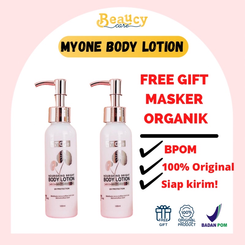 MY ONE BODYLOTION SERUM MYONE BRIGHTENING MENCERAHKAN 100ml