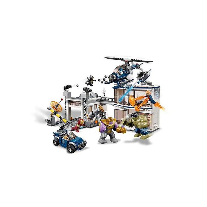 Lucu 07123 Lego Super Heroes Avengers Compound Battle Endgame Thanos Hot Sale