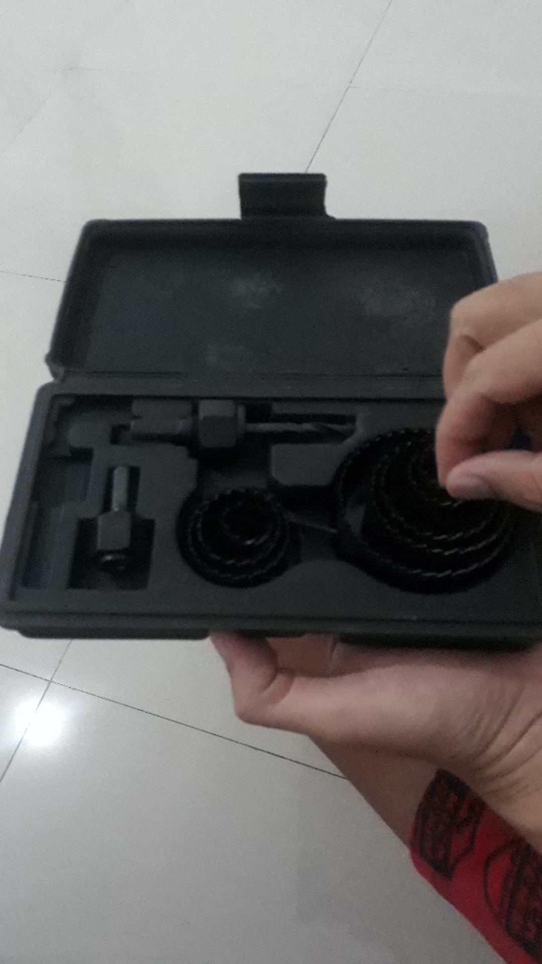 Mata Bor Hole Saw 11pcs Suju Holesaw Kayu Hidroponik Set 19-64mm Besi Plat Tipis