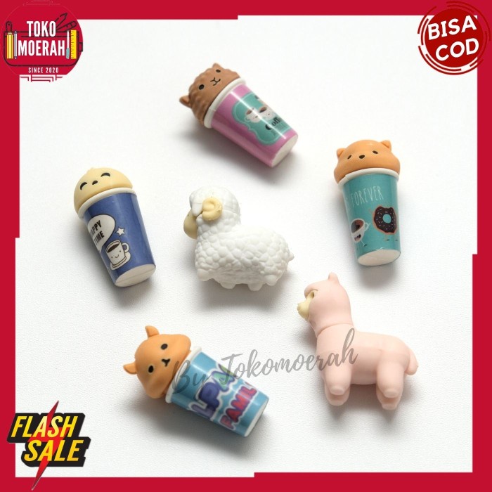

Update Penghapus 1 Set Isi 6Pcs Alpaca Lucu Unik Murah Setip Pensil Unik Imut Bagus