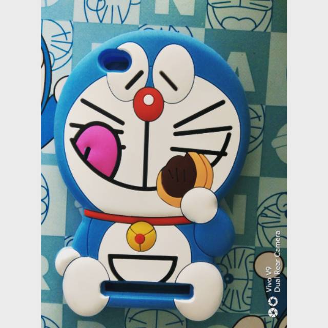Softcase Xiomi Redmi 5+ 5plus Case 3D Bumber Case Motif Karakter Doraemon
