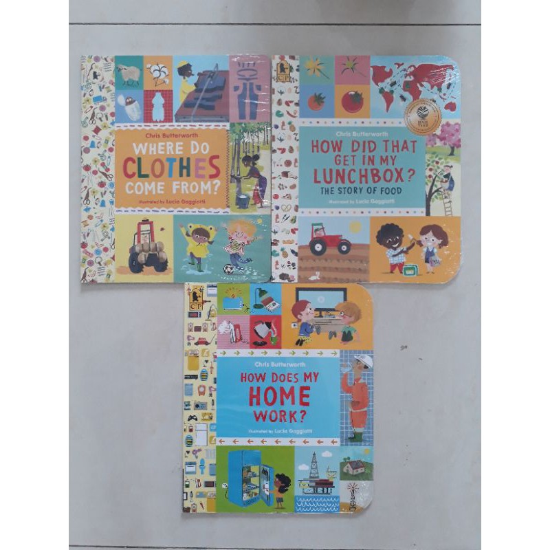 Where Do Clothes Come From and other books RESERVED